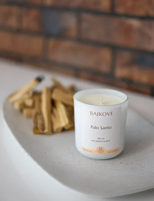 palo santo świeca sojowa
