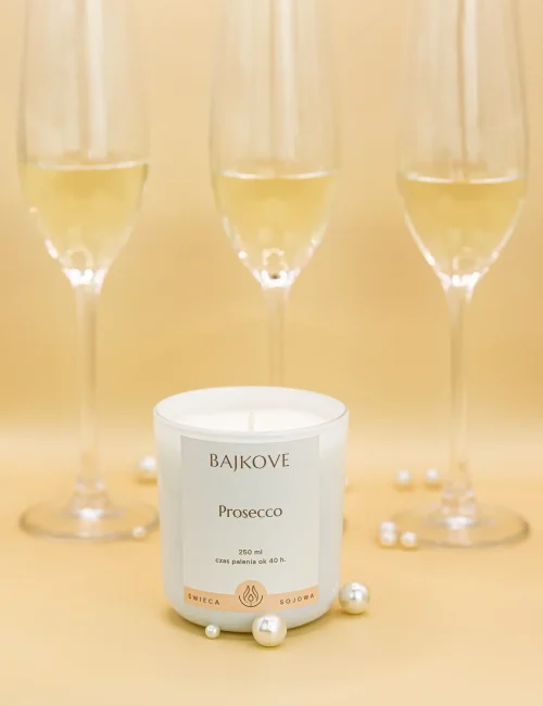 proseco świeca sojowa