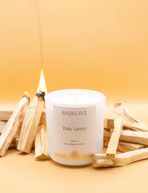 świeczka sojowa palo santo